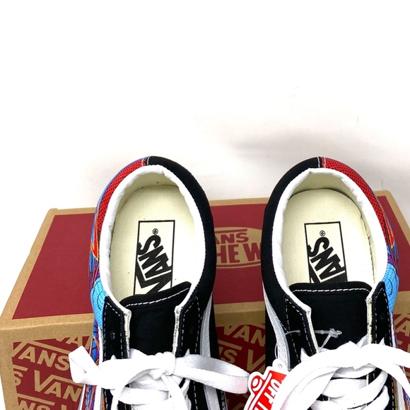 VANS Old Skool Sneakers Skate Women Low Top Black Suede Canvas Shoes VN0A5JMIBML - Picture 5 of 11